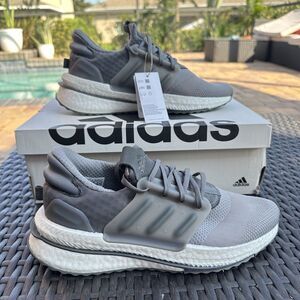 Adidas X_PLRBOOST White Grey Men's Athletic Shoes HP3133